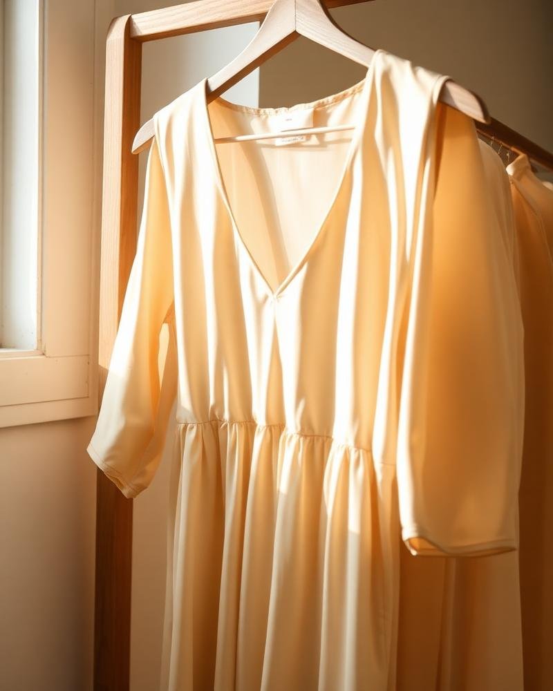 Elegantes Damenkleid auf Kleiderbügel – Kleider Kollektion