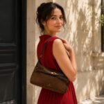 Handtasche Velour