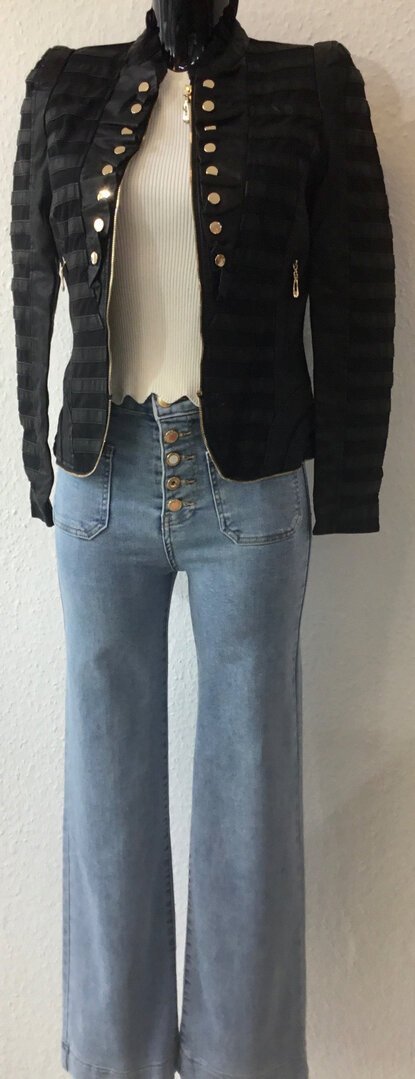Jacke goldene Knöpfe – Bild 3
