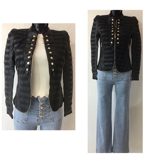 Jacke goldene Knöpfe – Bild 2