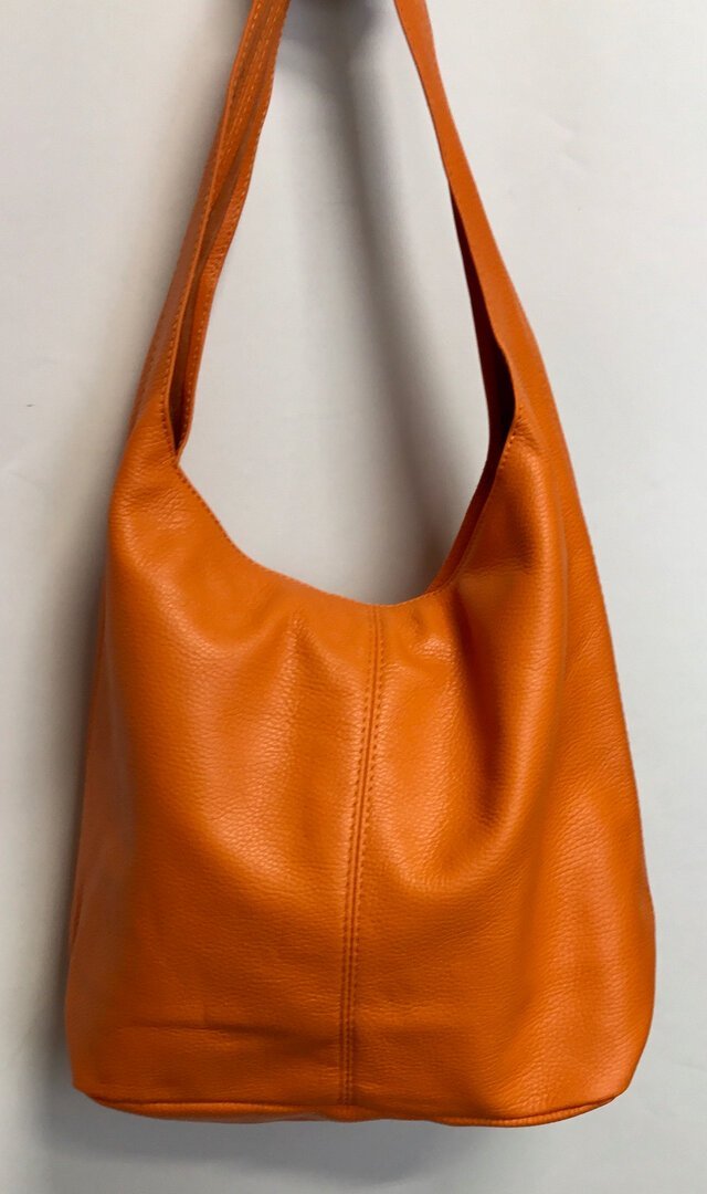 Shopper Beuteltasche Echtleder – Bild 6