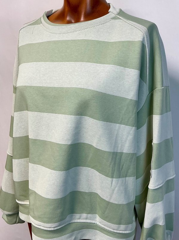 Sweater Stripes Butterstoff ausverkauft – Bild 5